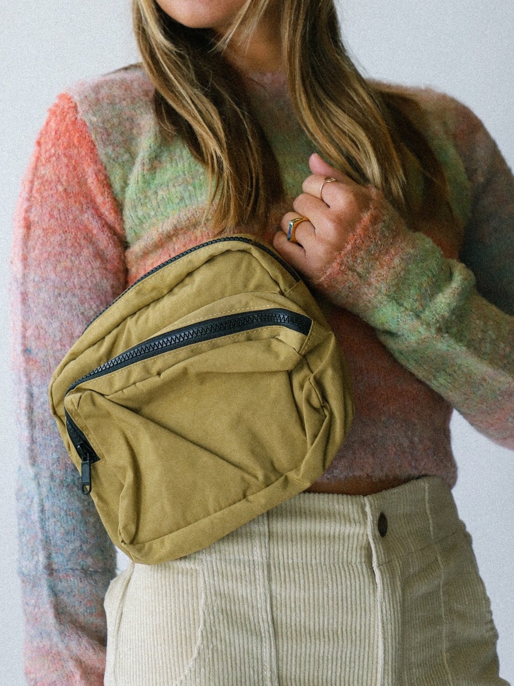 Baggu Khaki Fanny Pack